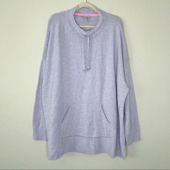 NWOT Isaac Mizrahi Live Women’s Size 2X Pullover Drawstring Knit Sweater - Picture 1 of 11